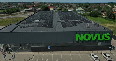 СЕС для власних потреб супермаркету NOVUS